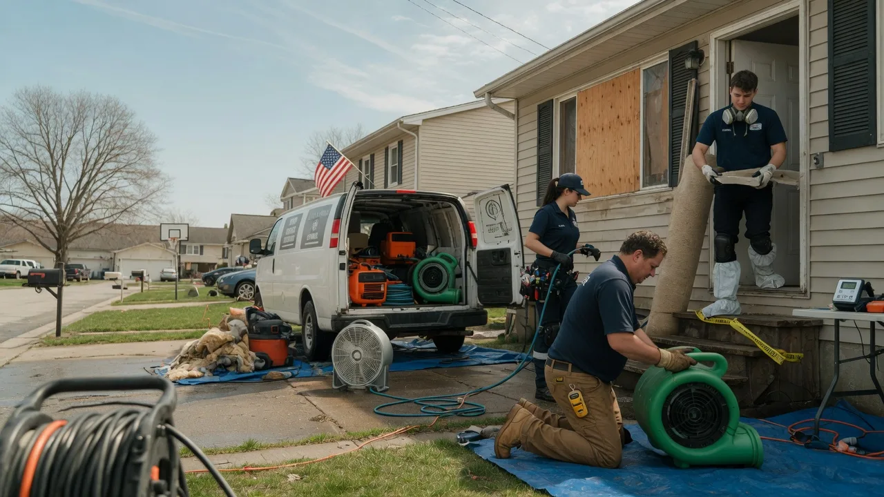 Water Damage Restoration in Kokomo, IN near me